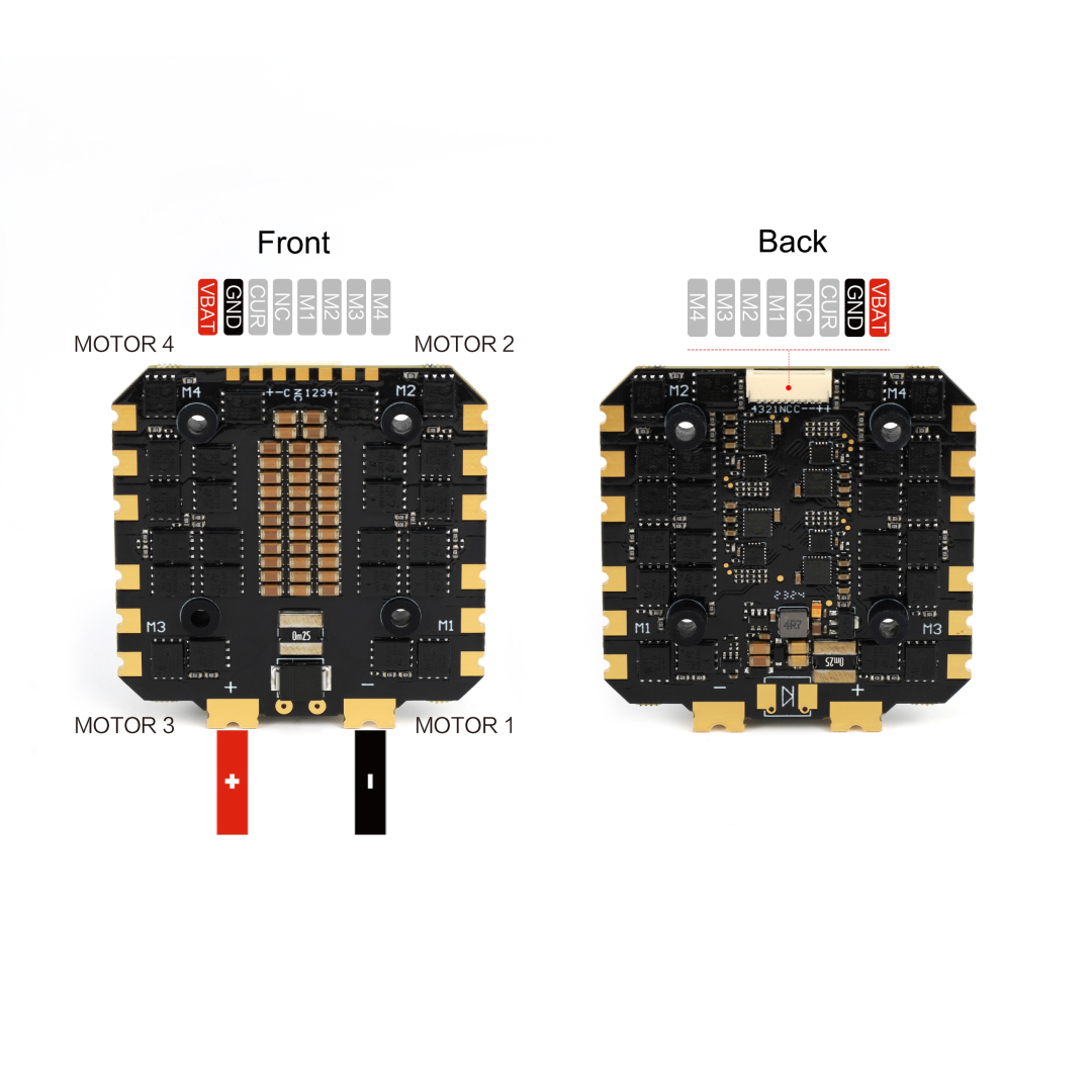 80A+F405/F722 стек - 3