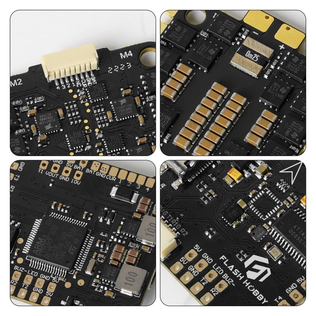 F405 STACK контролер польоту +60A ESC 4 в 1 - 5