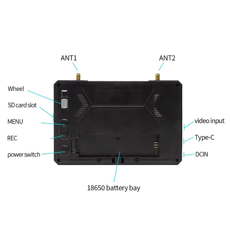 M5 FPV монітор і DVR - 4