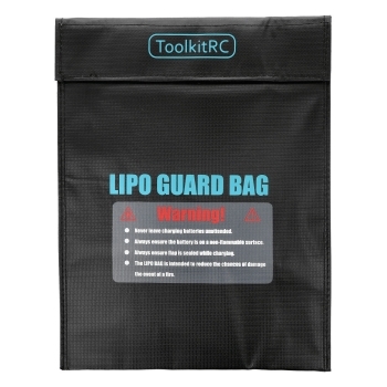 ToolkitRC Lipo Safe Bag L 230x300мм чорний - 1